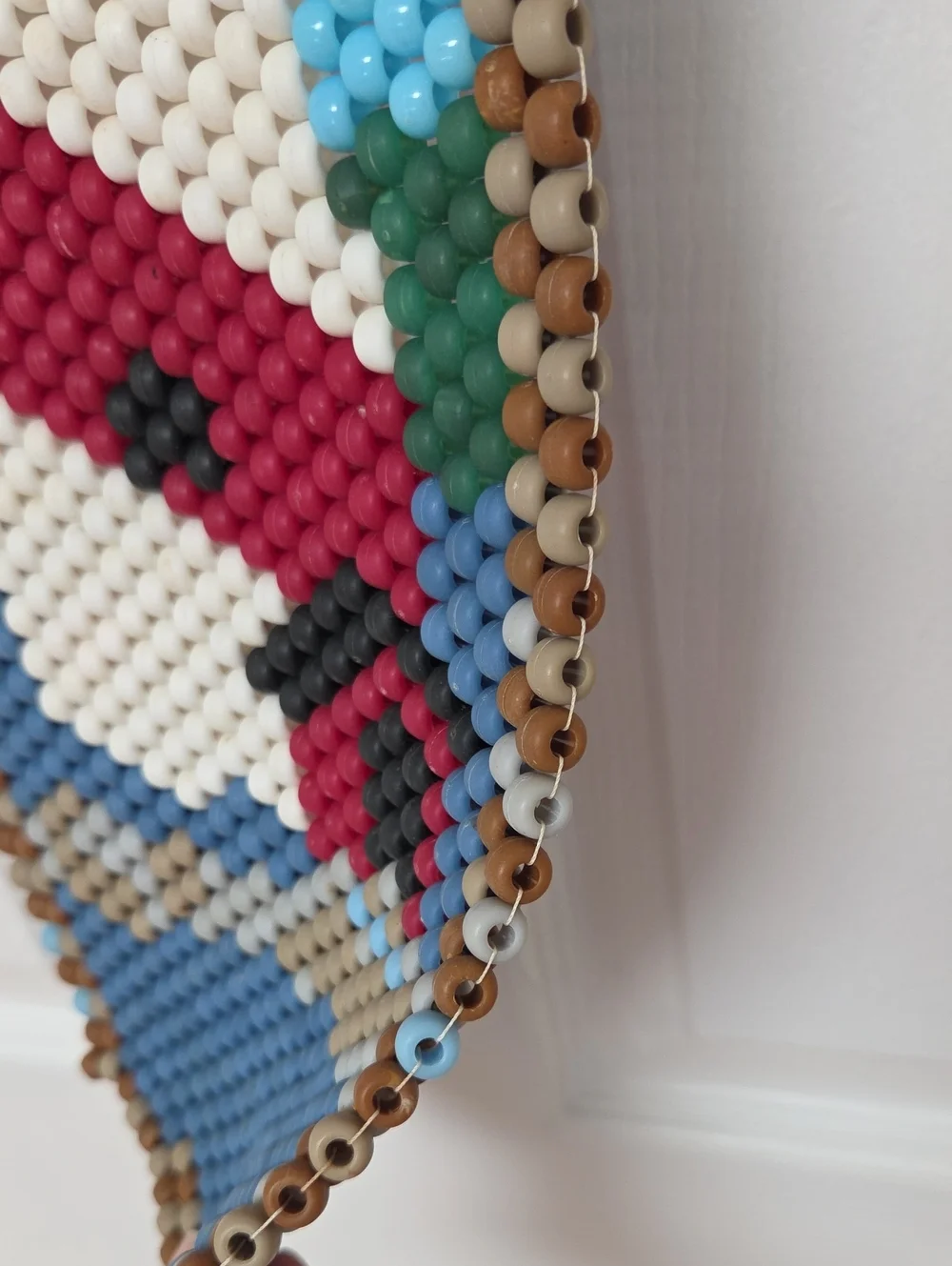 The Beadery Craft Beaded Wall Bell Pull -Lighthouse